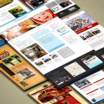 Web mockup layout